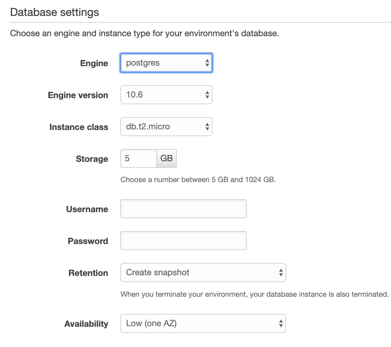rds database